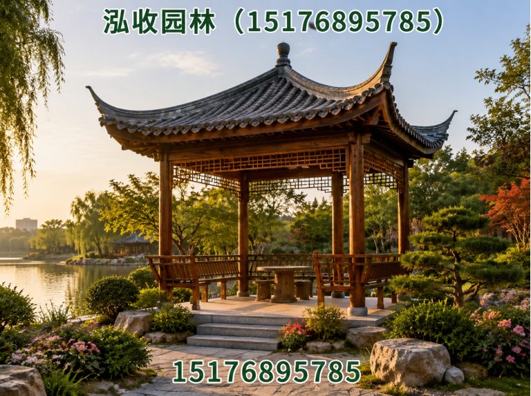 仙桃防腐木展示图